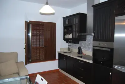 Una cocina o zona de cocina en Apartamentos Bodeguetas