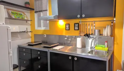 Una cocina o zona de cocina en Los Caños - Calm Home & parking