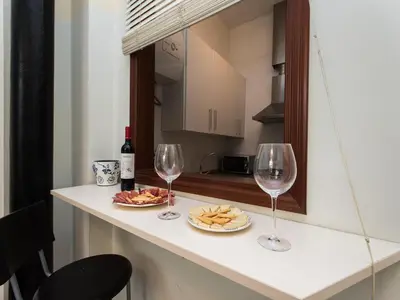Una cocina o zona de cocina en Divi Apartments Valvanera