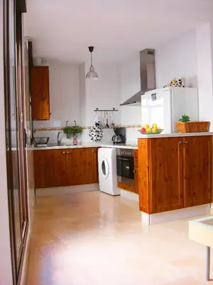 Una cocina o zona de cocina en Penthouse Puerta de la Judería