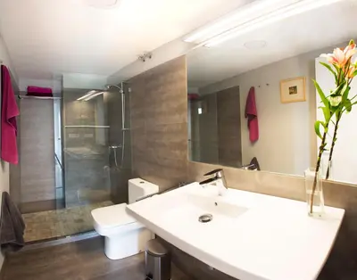 Un baño de Tu Casa En El Rio