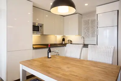 Una cocina o zona de cocina en Tu Casa En El Rio