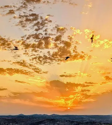Amanecer o atardecer desde el apartamento o alrededores