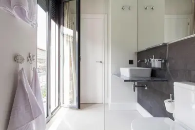 Un baño de Apartamentos RG Dúplex San Bernardo