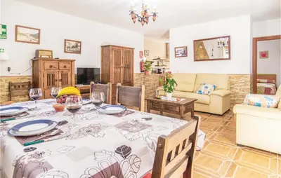 Zona de estar de Stunning Home In Rute