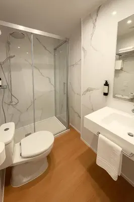 Un baño de Apartamentos Sevilla Palace