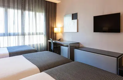 Cama o camas de una habitación en Porcel Torneo