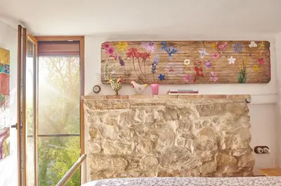 Cama o camas de una habitación en Finca Sábila