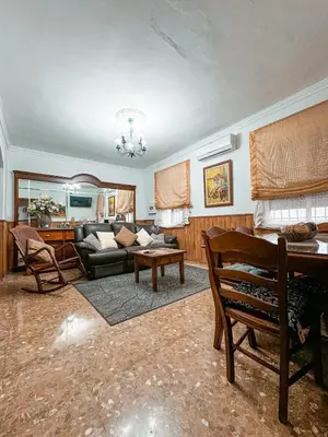 Zona de estar de Casa Cruz