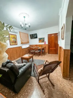 Zona de estar de Casa Cruz