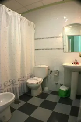 Un baño de Escudo de Granada