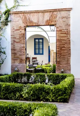 Jardín al aire libre en Las Casas de la Judería de Córdoba