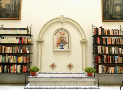 Biblioteca en el hotel