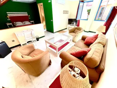 Zona de estar de Hotel Conde de Cárdenas
