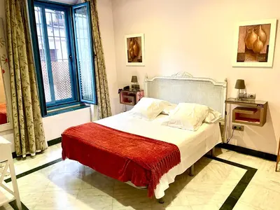 Cama o camas de una habitación en Hotel Conde de Cárdenas