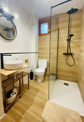 Un baño de Hostel Plaza Mayor Corredera