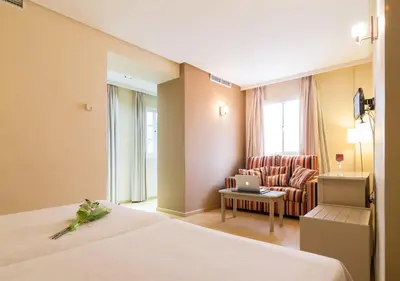 Cama o camas de una habitación en Hotel Platería