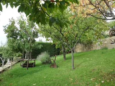 Jardín al aire libre en Apartamentos Baeza RN