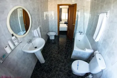 Un baño de Hostal Caminito del Rey