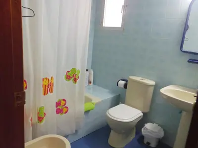 Un baño de Céntrico Donkey Parking