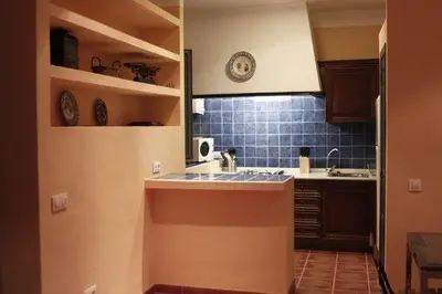 Una cocina o zona de cocina en Casas Rurales La Lapa