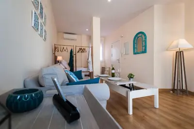 Zona de estar de Hommyhome Pozo Santo Penthouse
