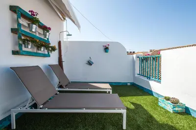 Un balcón o terraza de Hommyhome Pozo Santo Penthouse