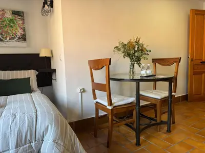 Cama o camas de una habitación en Apartamento Corredera