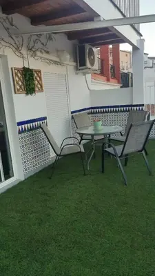 Un balcón o terraza de Casa de las Lanzas