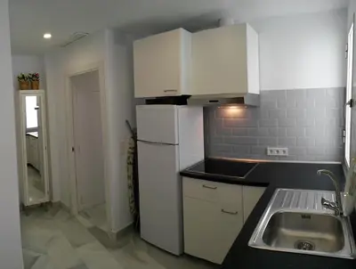 Una cocina o zona de cocina en Apartamento Almirante Hoyos IV