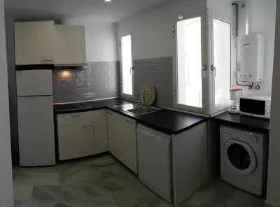 Una cocina o zona de cocina en Apartamento Almirante Hoyos IV