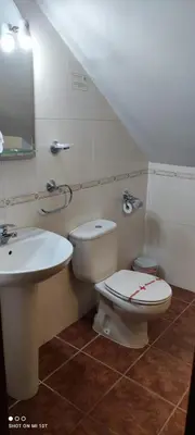 Un baño de Hostal Vista a la Sierra