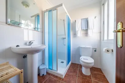 Un baño de Hostal Vista a la Sierra