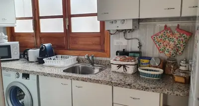 Una cocina o zona de cocina en Casa Típica Cordobesa