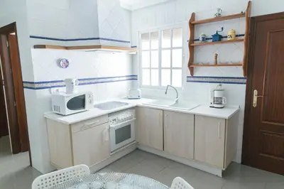 Una cocina o zona de cocina en Casa Clara, Caminito de Rey