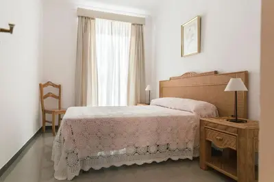 Cama o camas de una habitación en Casa Clara, Caminito de Rey