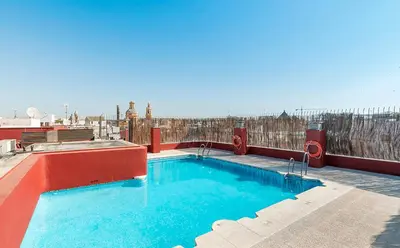 Piscina en o cerca de La Casa del Conde Ybarra