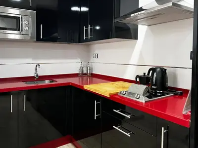 Una cocina o zona de cocina en Suite Apartment City Center - Aloha Sevilla