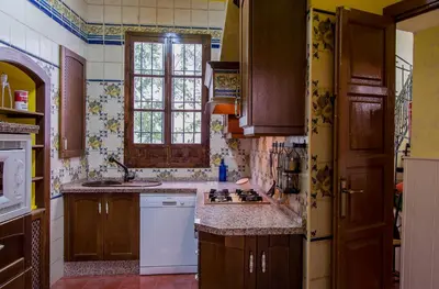 Una cocina o zona de cocina en Casa Juramento