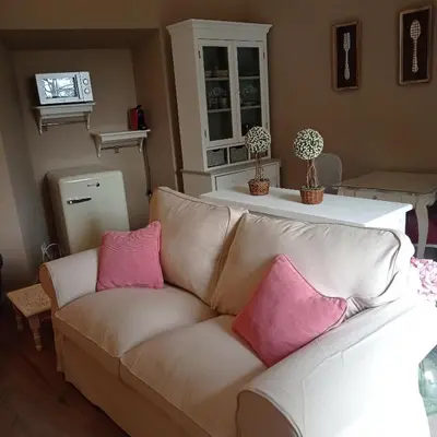 Zona de estar de Finca La Favorita- Suites