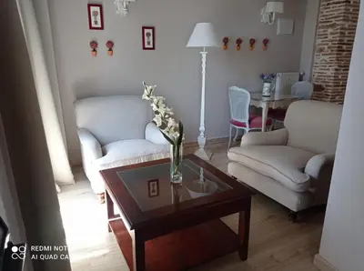Zona de estar de Finca La Favorita- Suites
