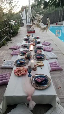 Comida en o cerca of this country house
