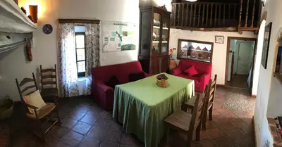 Zona de estar de Cortijo Viña del Duco