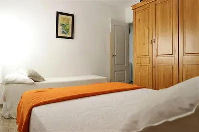 Cama o camas de una habitación en Alojamiento de Remedios