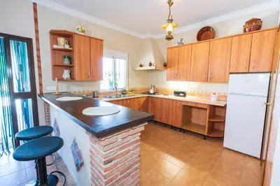 Una cocina o zona de cocina en Alojamiento Rural La Era del Quinto