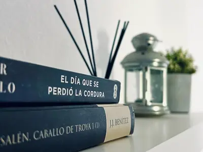 Biblioteca en el apartamento