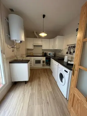 Una cocina o zona de cocina en Apartamento Pintor Palomino