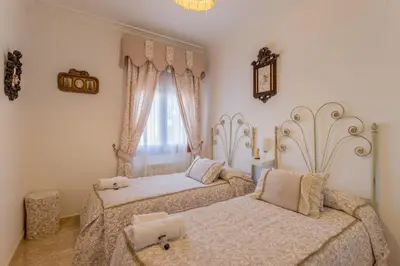 Cama o camas de una habitación en Casa Ludima