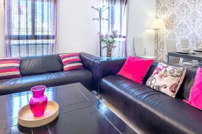 Zona de estar de Apartamento La Salle