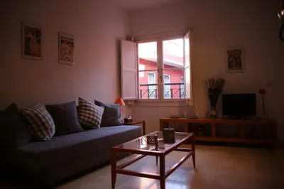 Zona de estar de Apartamento Judería Lirio alto